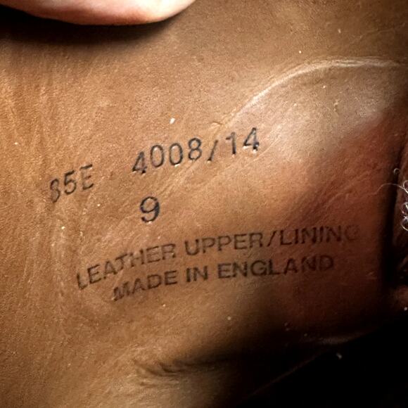 VERY GOOD Ralph Lauren x Alfred Sargent Jodhpur Boots Bench Made in England 9 - Picture 9 of 12